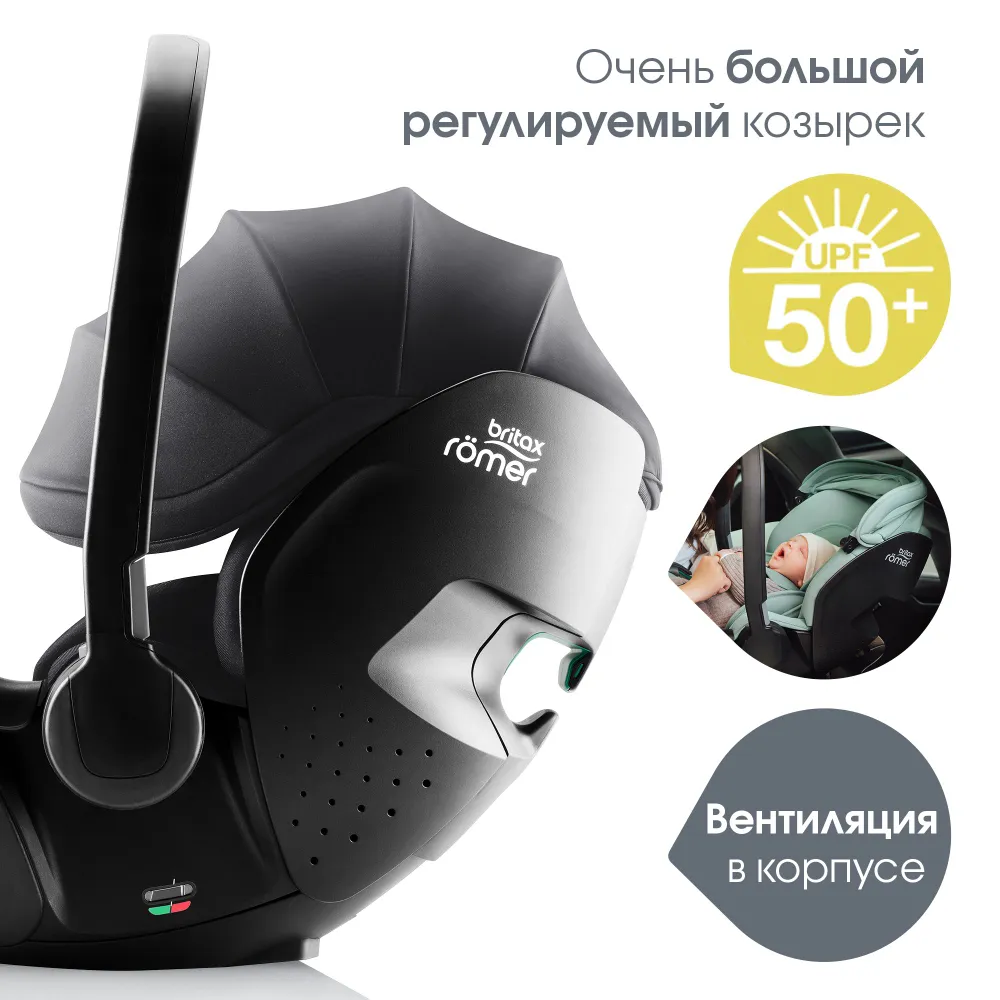 Автокресло 0+ Britax Roemer BABY-SAFE PRO Classic + VARIO BASE 5Z