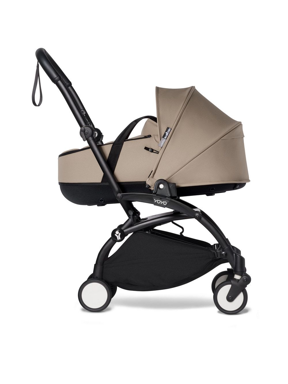 Коляска 2 в 1 Babyzen YOYO2 жесткая люлька (bassinet), рама черная