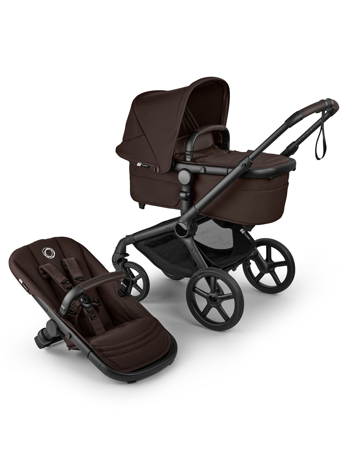 Коляска 2 в 1 Bugaboo Fox 5 Renew complete, черный