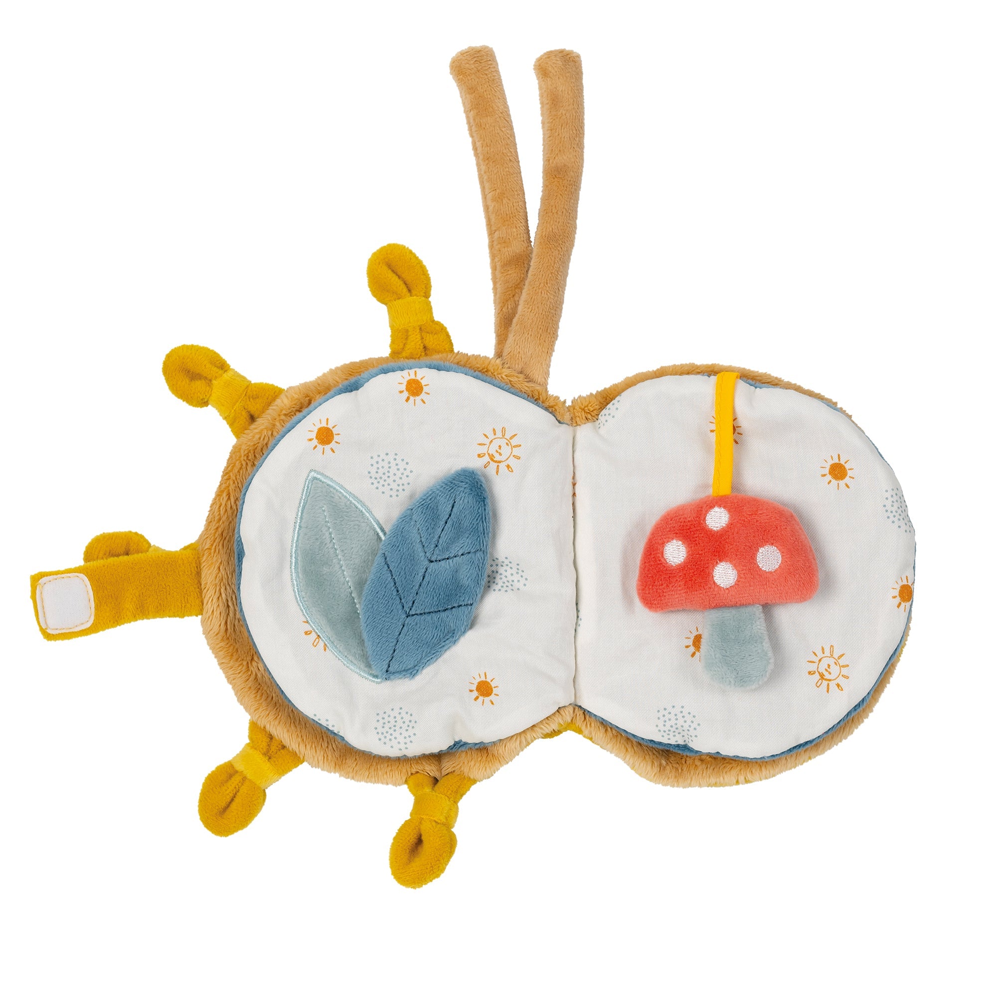 Игрушка мягкая Nattou Soft toy Activity книжка