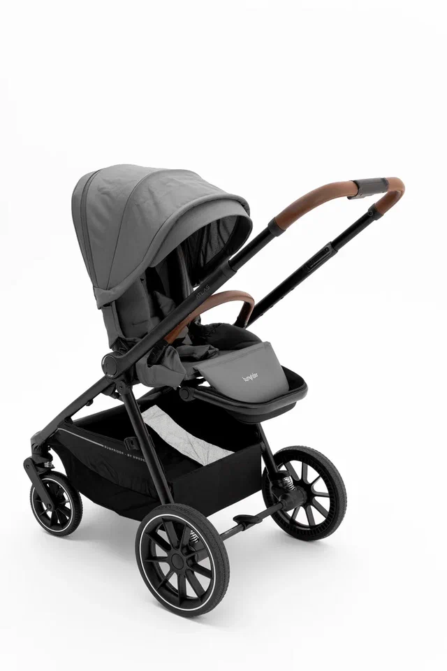Коляска 2 в 1 Bumprider Atlas, большая люлька, пружинная амортизация