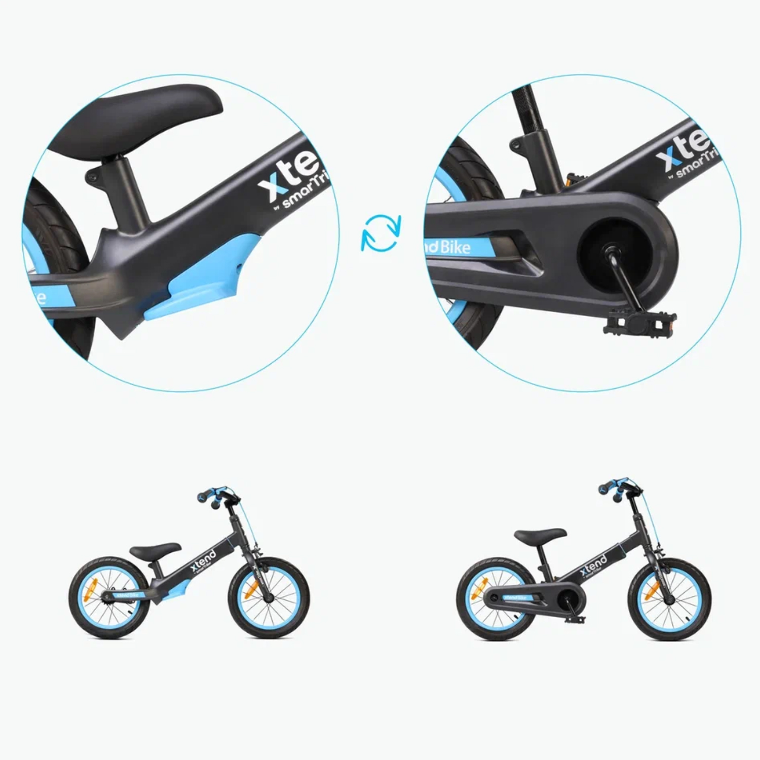 Беговел-велосипед детский SmarTrike Xtend Bike