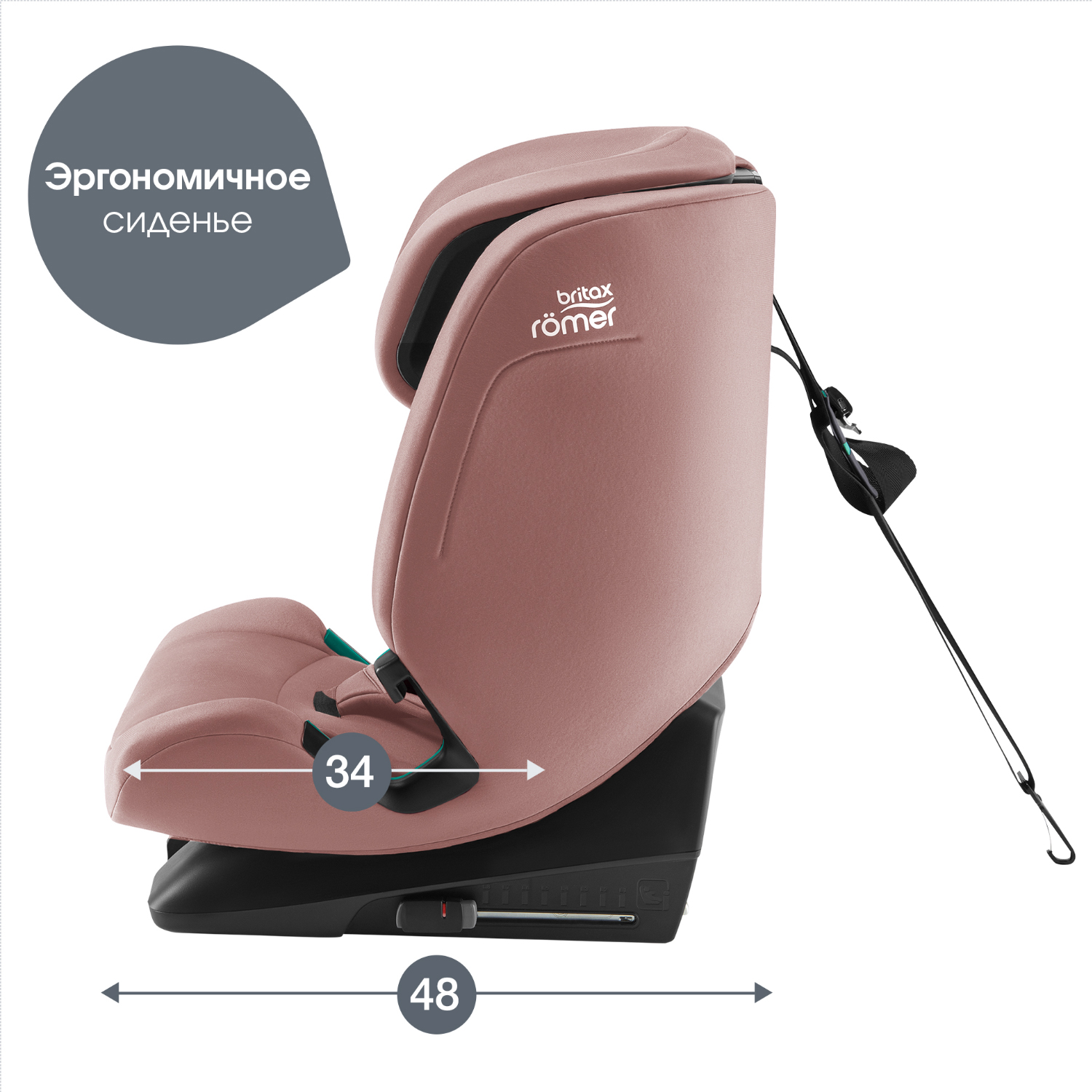 Автокресло 1/2/3 Britax Roemer EVOLVAFIX