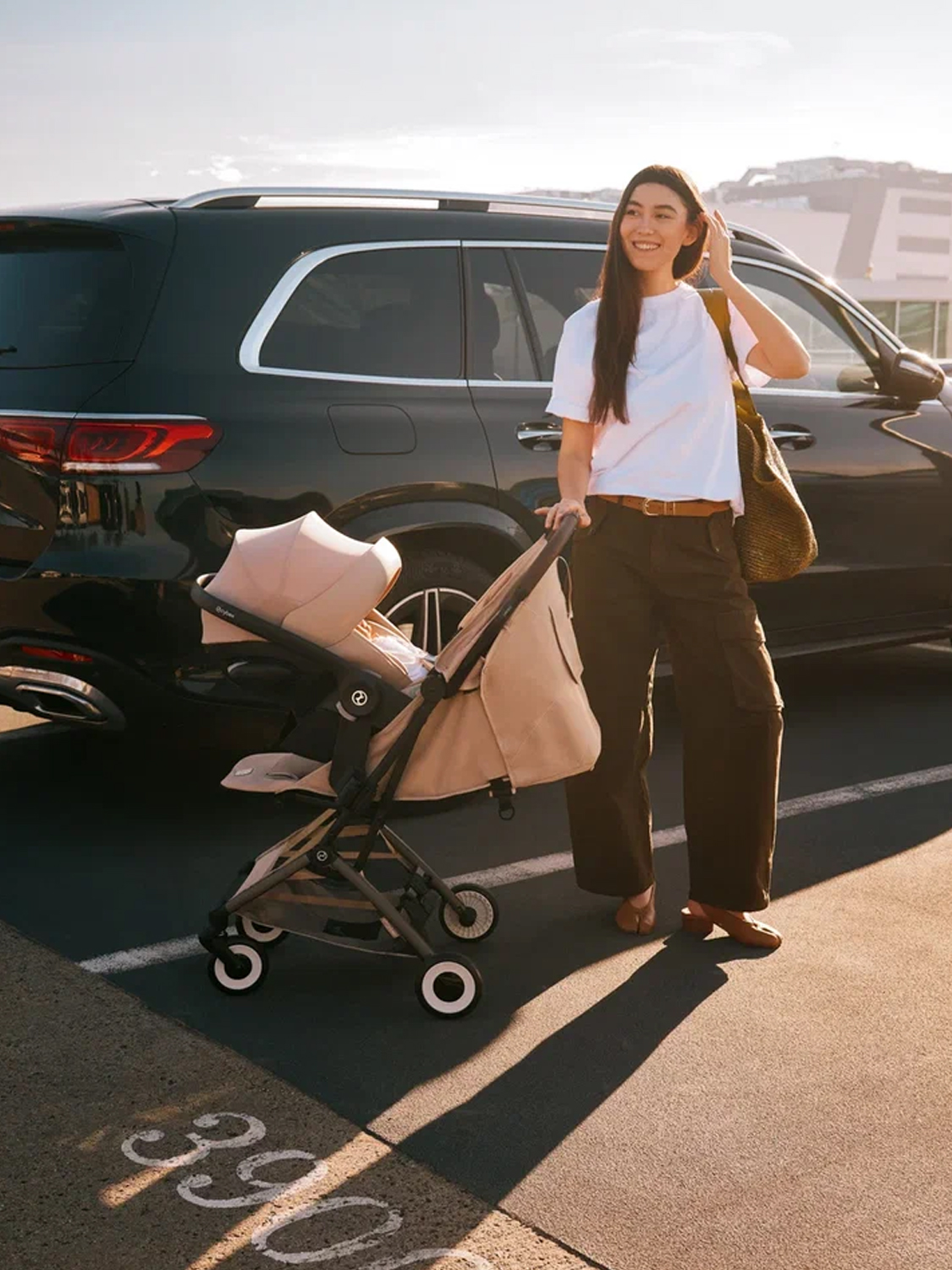 Коляска прогулочная Cybex Orfeo с дождевиком и бампером