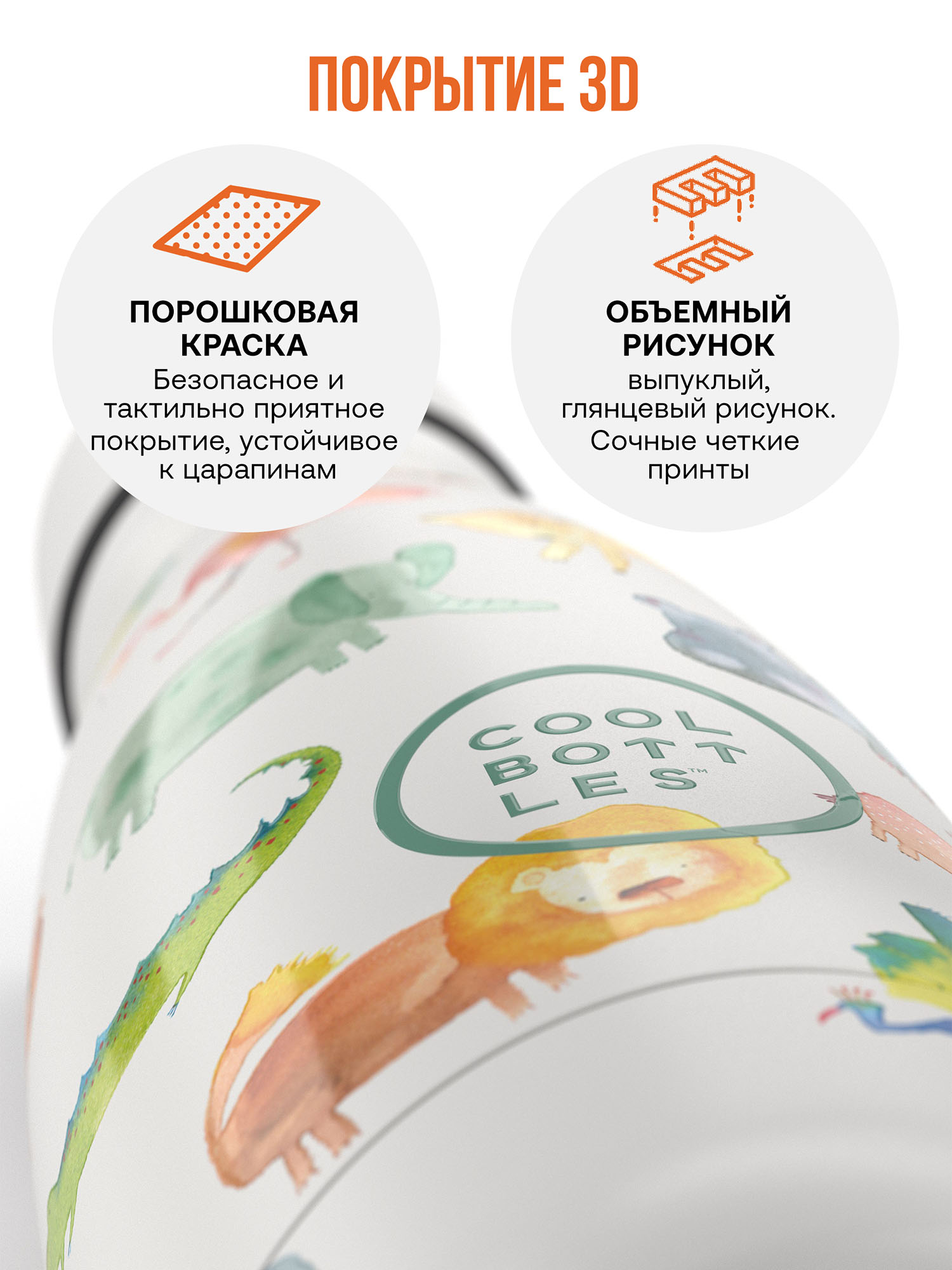Термос–термобутылка Cool Bottles Kids 260мл
