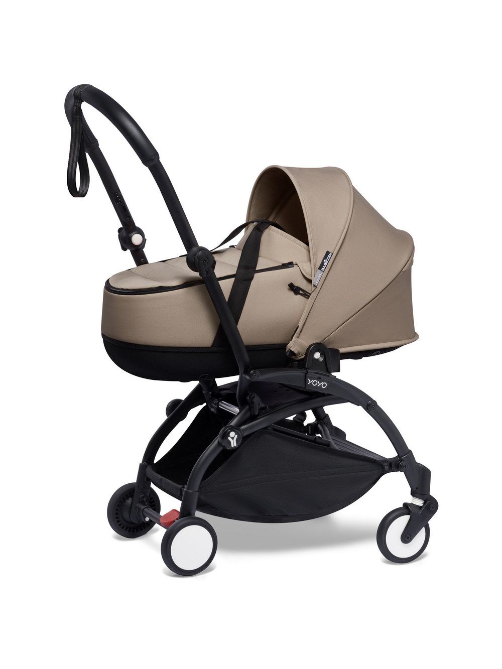 Коляска 2 в 1 Babyzen YOYO2 жесткая люлька (bassinet), рама черная