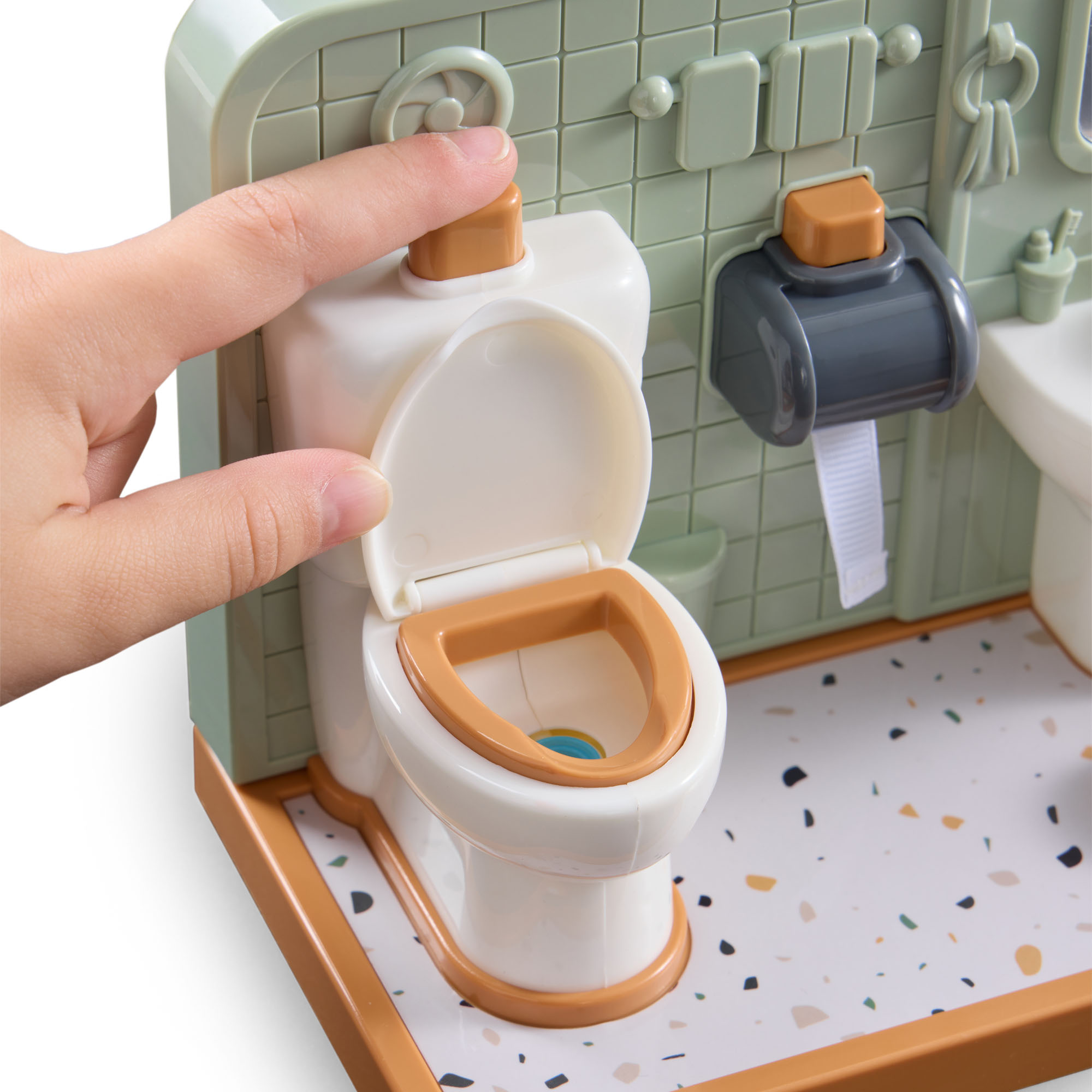 Игрушечный набор Happy Baby ванная HAPPY BATHROOM «ХЭПИ БАСРУМ»