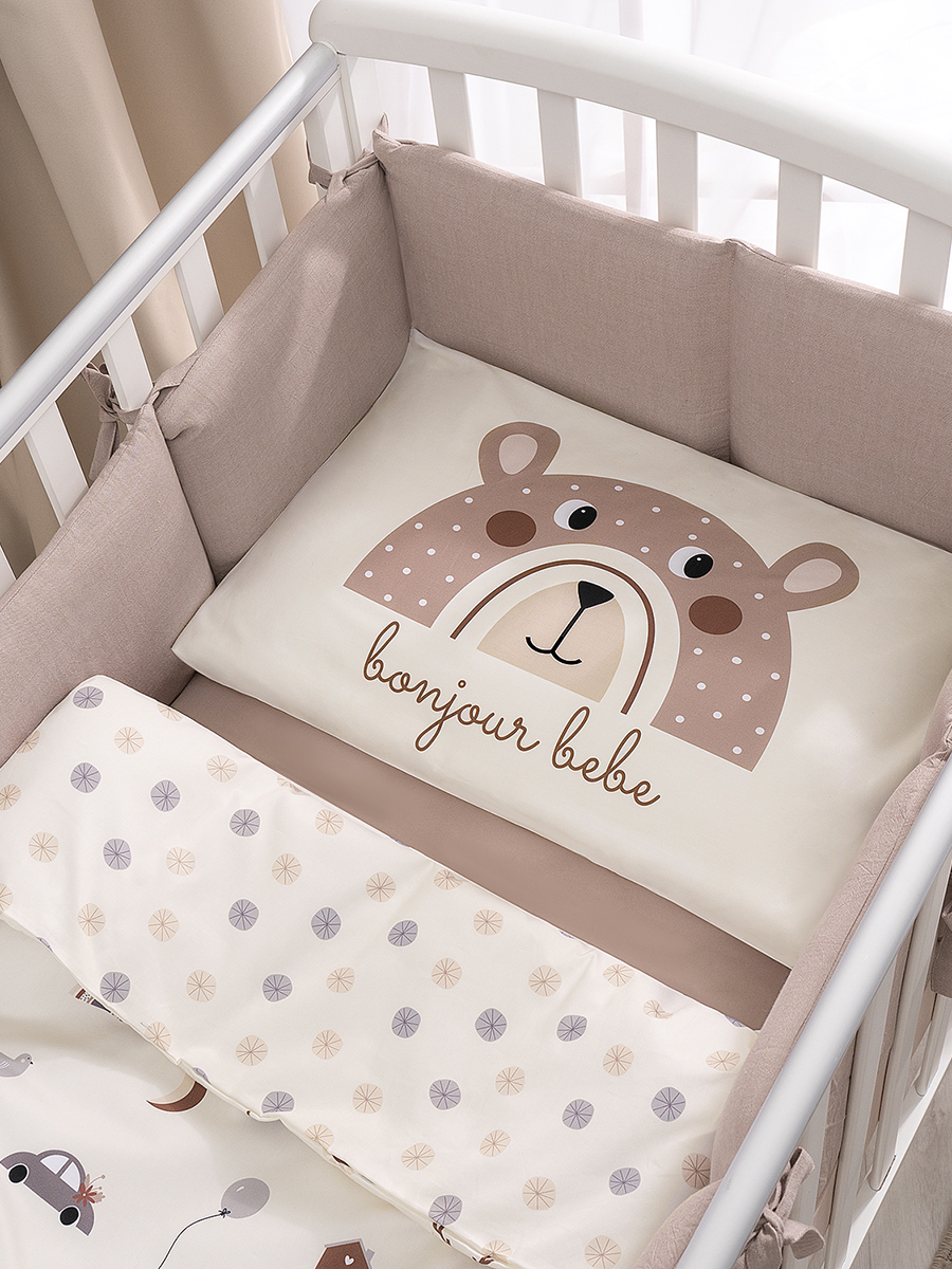 Постельное белье PERINA Bonjour Bebe 120х60 см 3 предмета