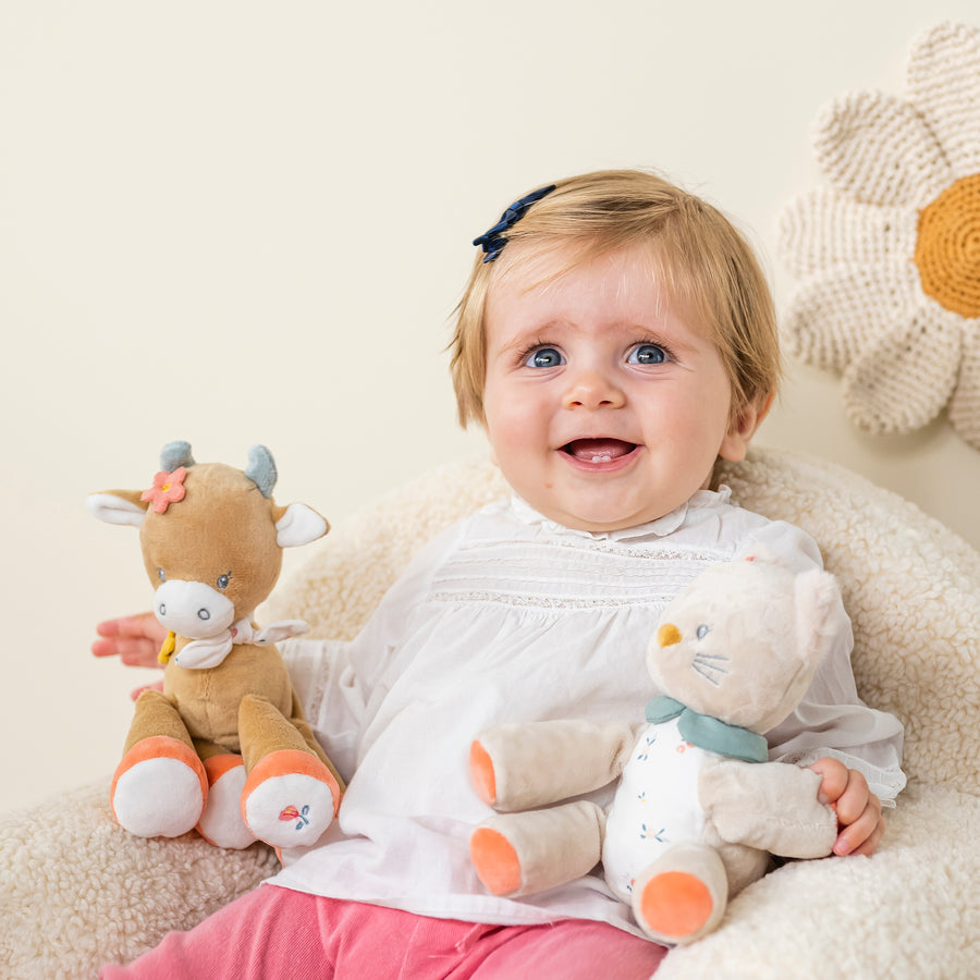 Игрушка мягкая Nattou Rattle MINI