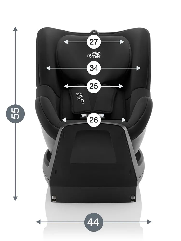Автокресло 0+/1 Britax Roemer DUALFIX PLUS + вкладыш для комфорта (ПОДАРОК)