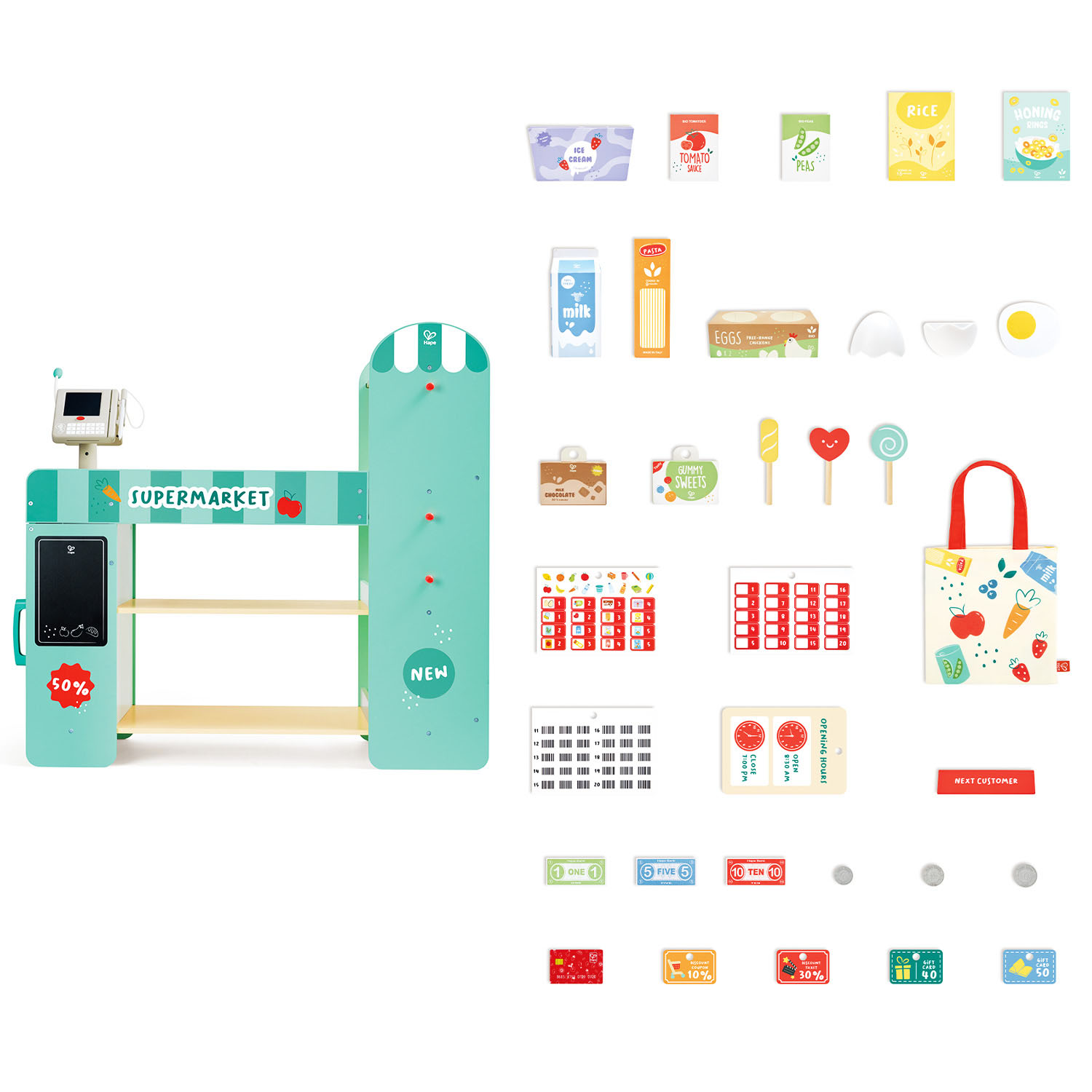 Набор игровой HAPE «Мой магазин» Умный супермаркет E3233_HP