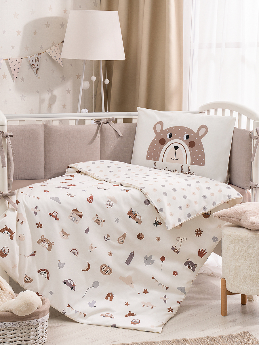 Постельное белье PERINA Bonjour Bebe 120х60 см 3 предмета