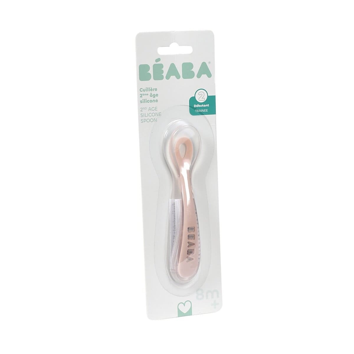 Ложка Beaba эргономическая 2 2ND AGE Silicone Spoon