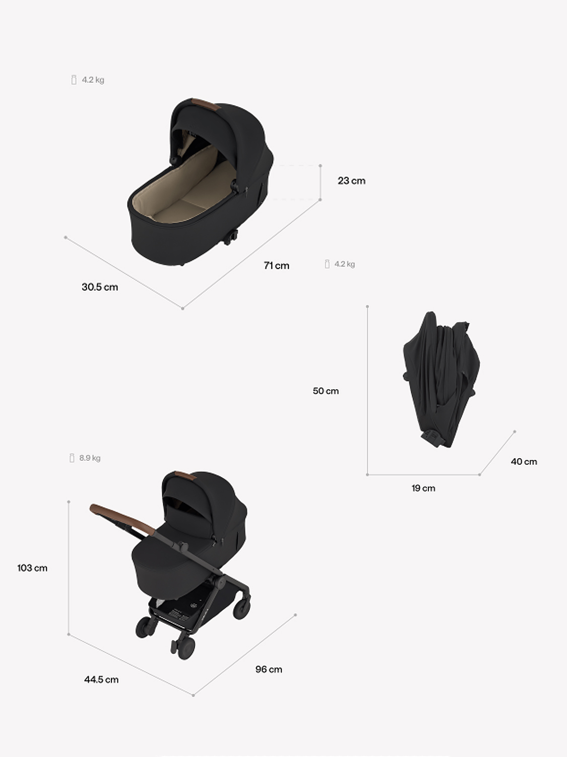 Спальный блок Anex для коляски Air-Q