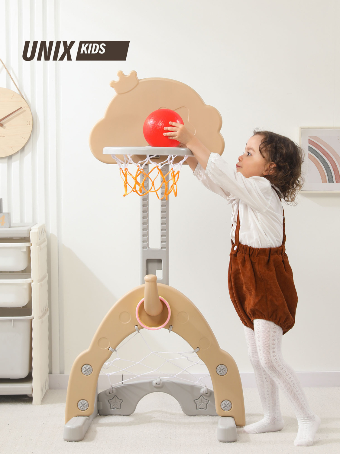 Стойка баскетбольная UNIX Kids Star