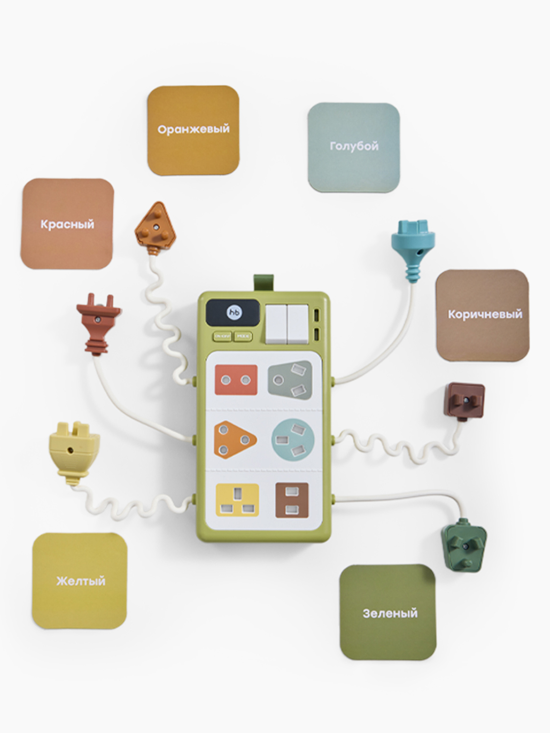 Игрушка Happy Baby развивающая SOCKETS «СОКЕТС»