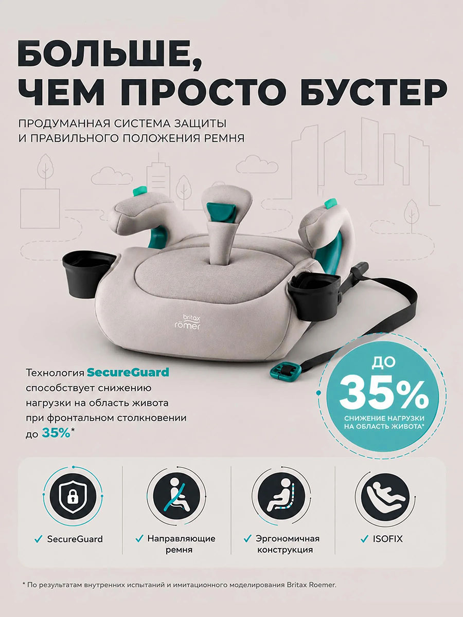 Бустер Britax Roemer TRAVELFIX