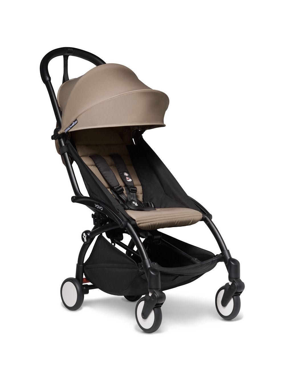 Коляска 2 в 1 Babyzen YOYO2 жесткая люлька (bassinet), рама черная