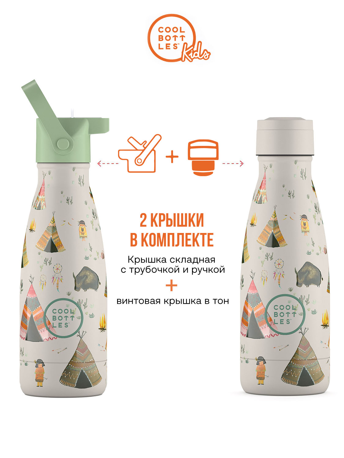 Термос–термобутылка Cool Bottles Kids 260мл