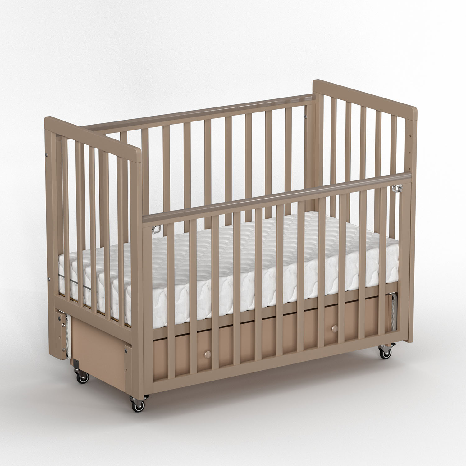 Кровать ANTEMI Classic Sleep 120х60 с ящиком-маятником НИК 22