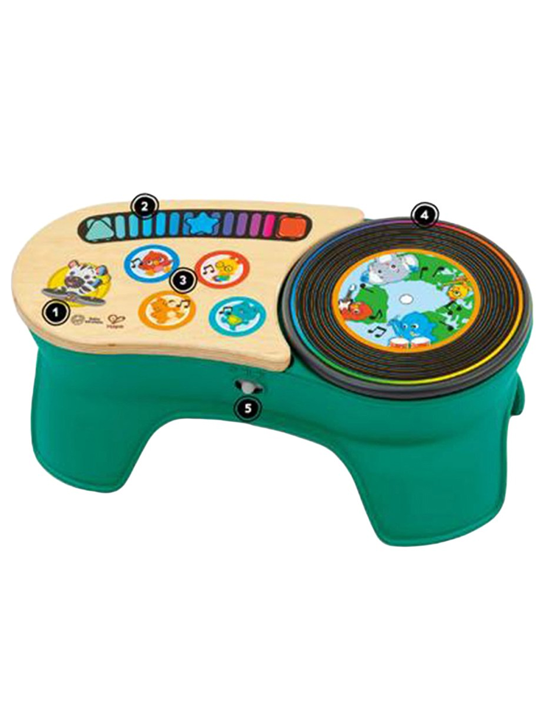 Музыкальная игрушка Hape «Диджейский пульт» сенсорный 16846_HP