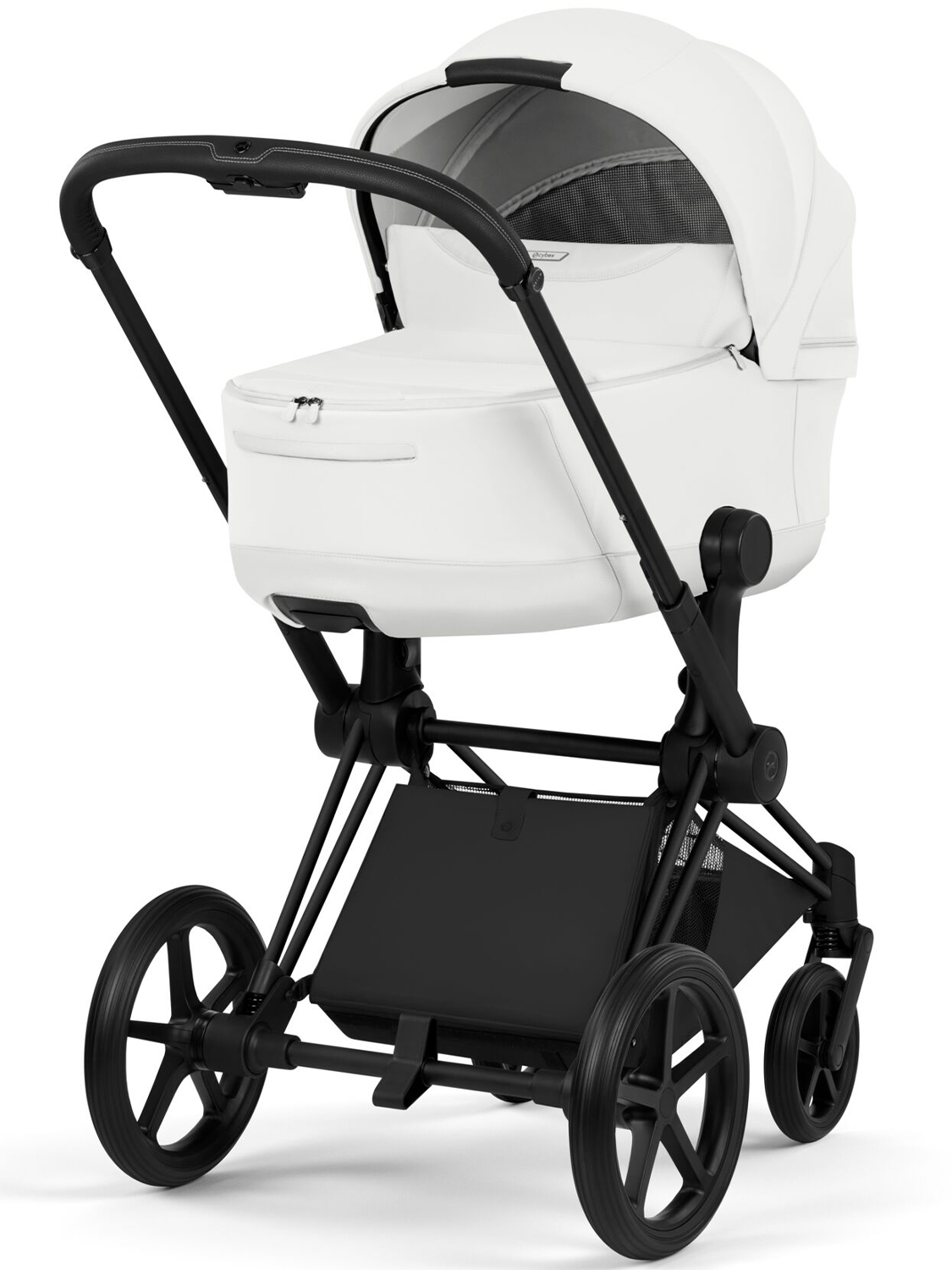 Коляска 2 в 1 Cybex Priam (5) Style шасси Matt Black