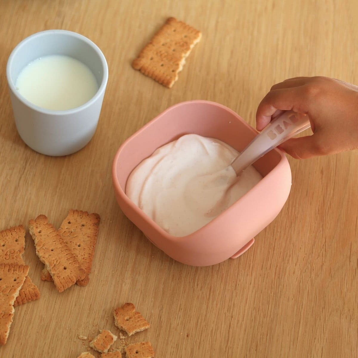 Ложка Beaba эргономическая 2 2ND AGE Silicone Spoon
