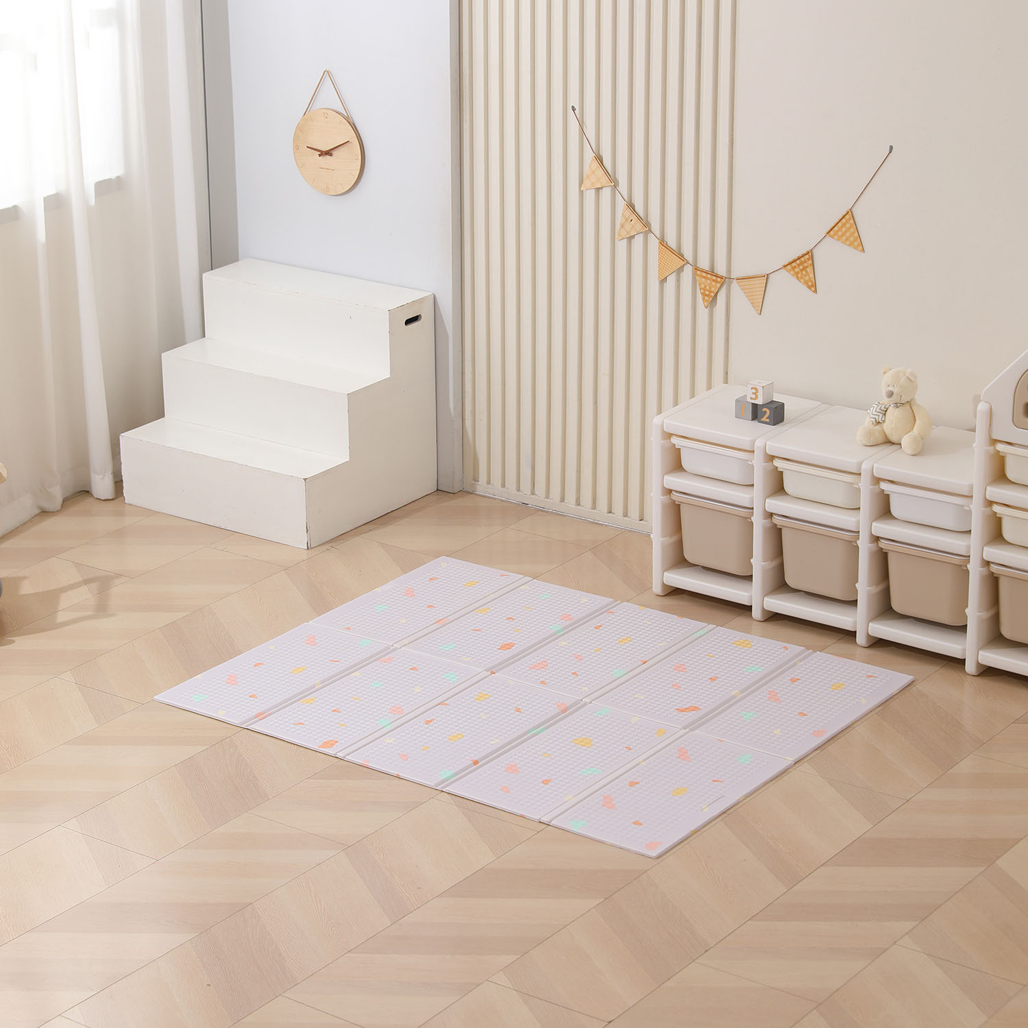 Коврик игровой складной UNIX Kids Simple 120x150 см