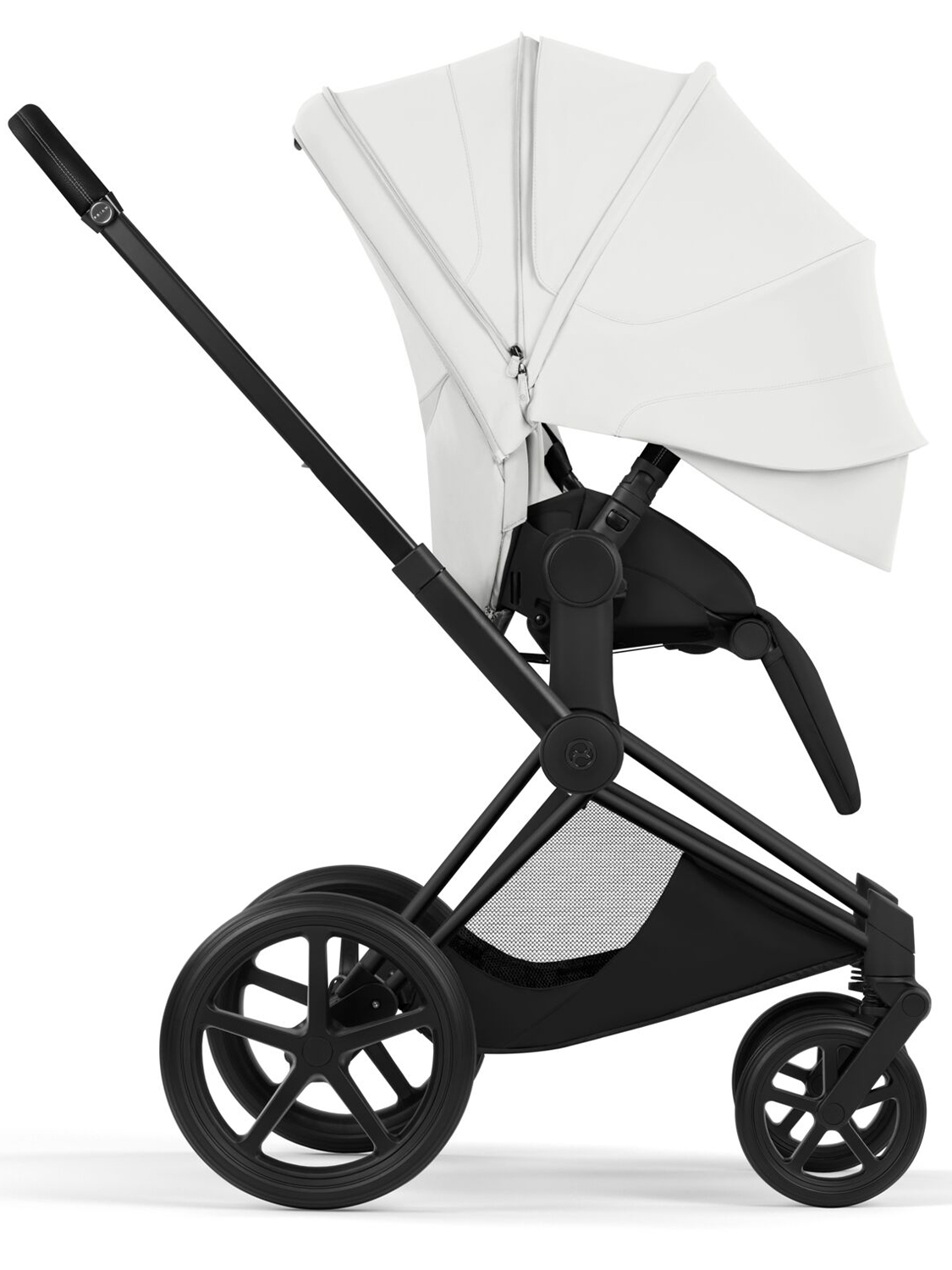 Коляска 2 в 1 Cybex Priam (5) Style шасси Matt Black