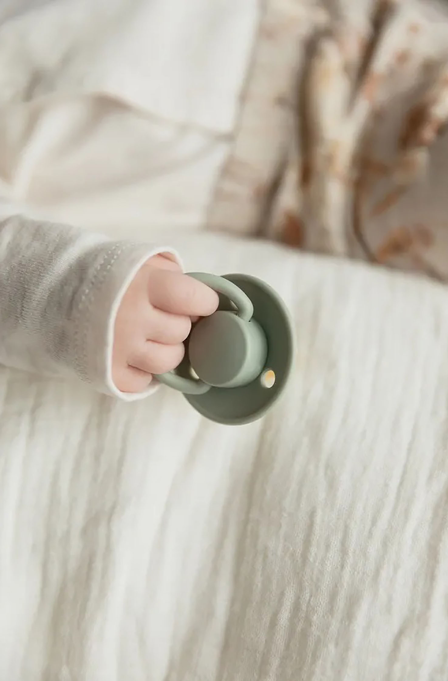 Пустышка латексная BIBS De Lux, 0+ мес