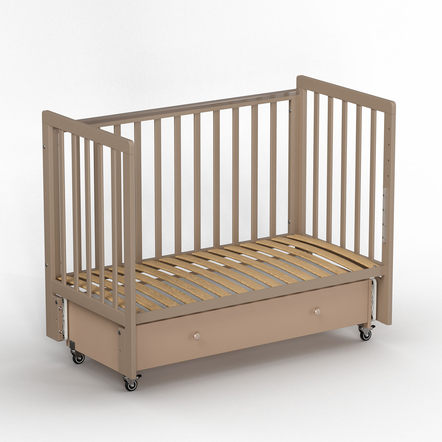 Кровать ANTEMI Classic Sleep 120х60 с ящиком-маятником НИК 22