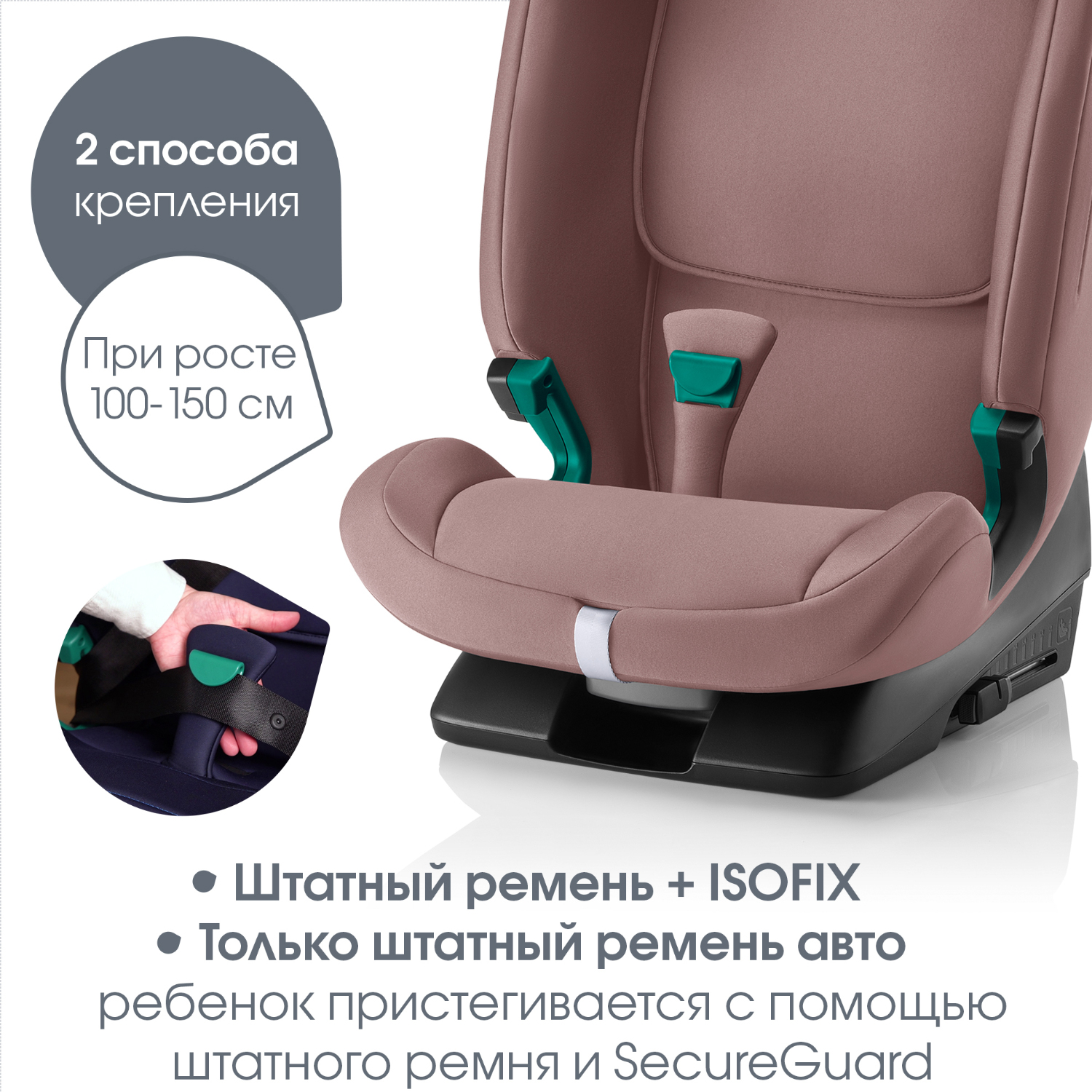 Автокресло 1/2/3 Britax Roemer EVOLVAFIX