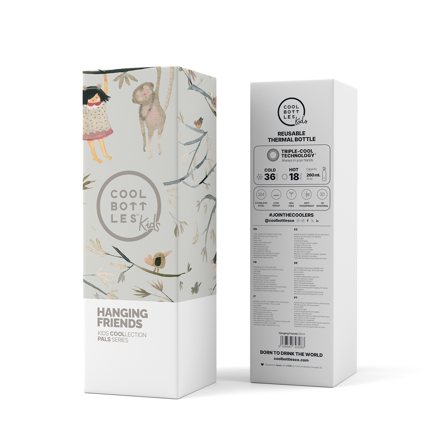 Термос–термобутылка Cool Bottles Kids 260мл