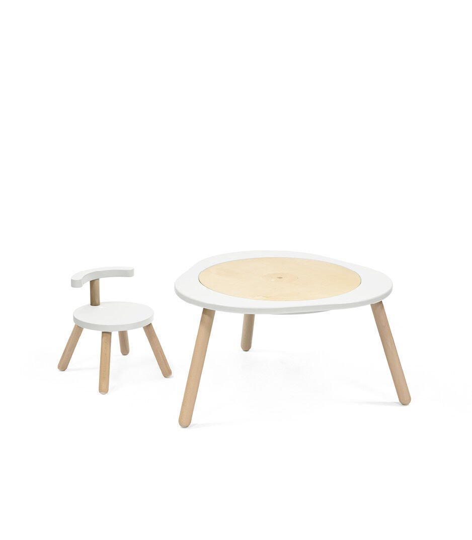 Стульчик для кормления и игр Stokke "MuTable", дерево, от 1.5 лет, 23-29см