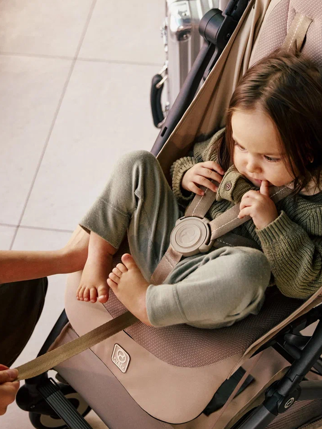 Коляска прогулочная Cybex Orfeo с дождевиком и бампером