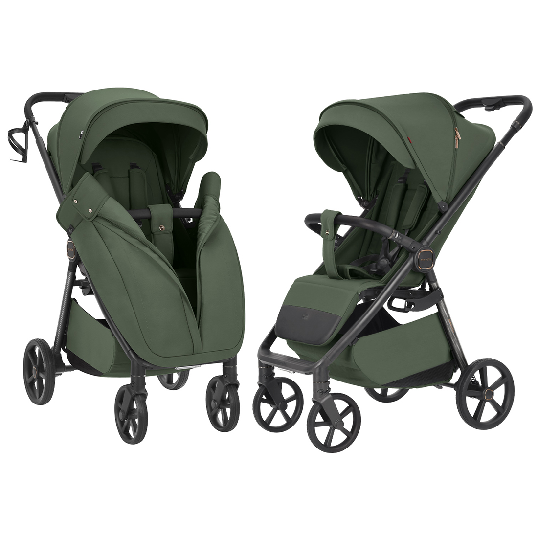 Коляска прогулочная CARRELLO Bravo carbon CRL-5530