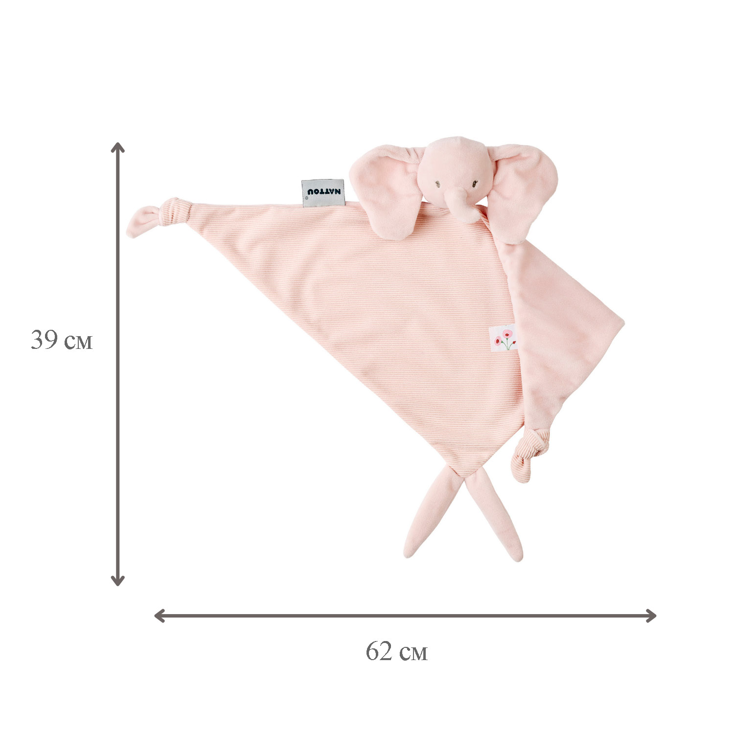Игрушка мягкая Nattou Doudou большая