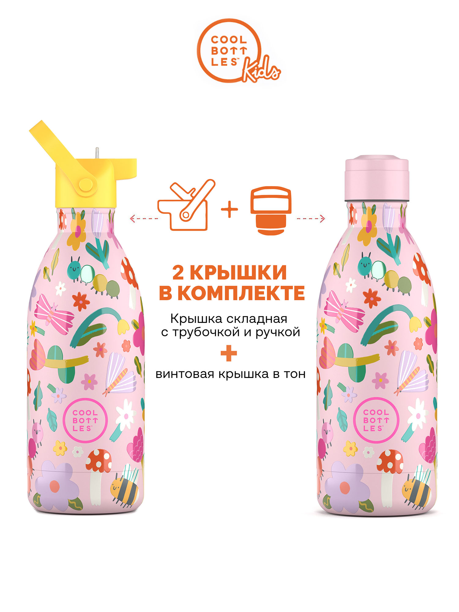 Термос–термобутылка Cool Bottles Kids 500мл